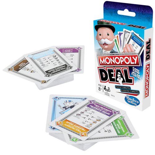 Monopoly Deal Playing Card Game