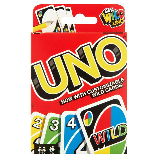 UNO Card Game, Friends/Family/Kids Playing Card Game, Family Fun Entertainment