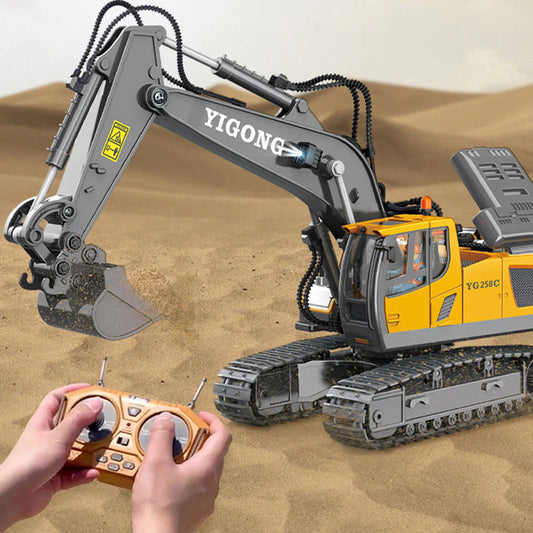 RC Excavator Dumper 2.4G Radio Control RC Car Engineering Vehicle Crawler Truck Bulldozer Electronic Toys Cars for Boys Gifts