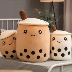 Boba Milk Tea Plush Pillow Toy